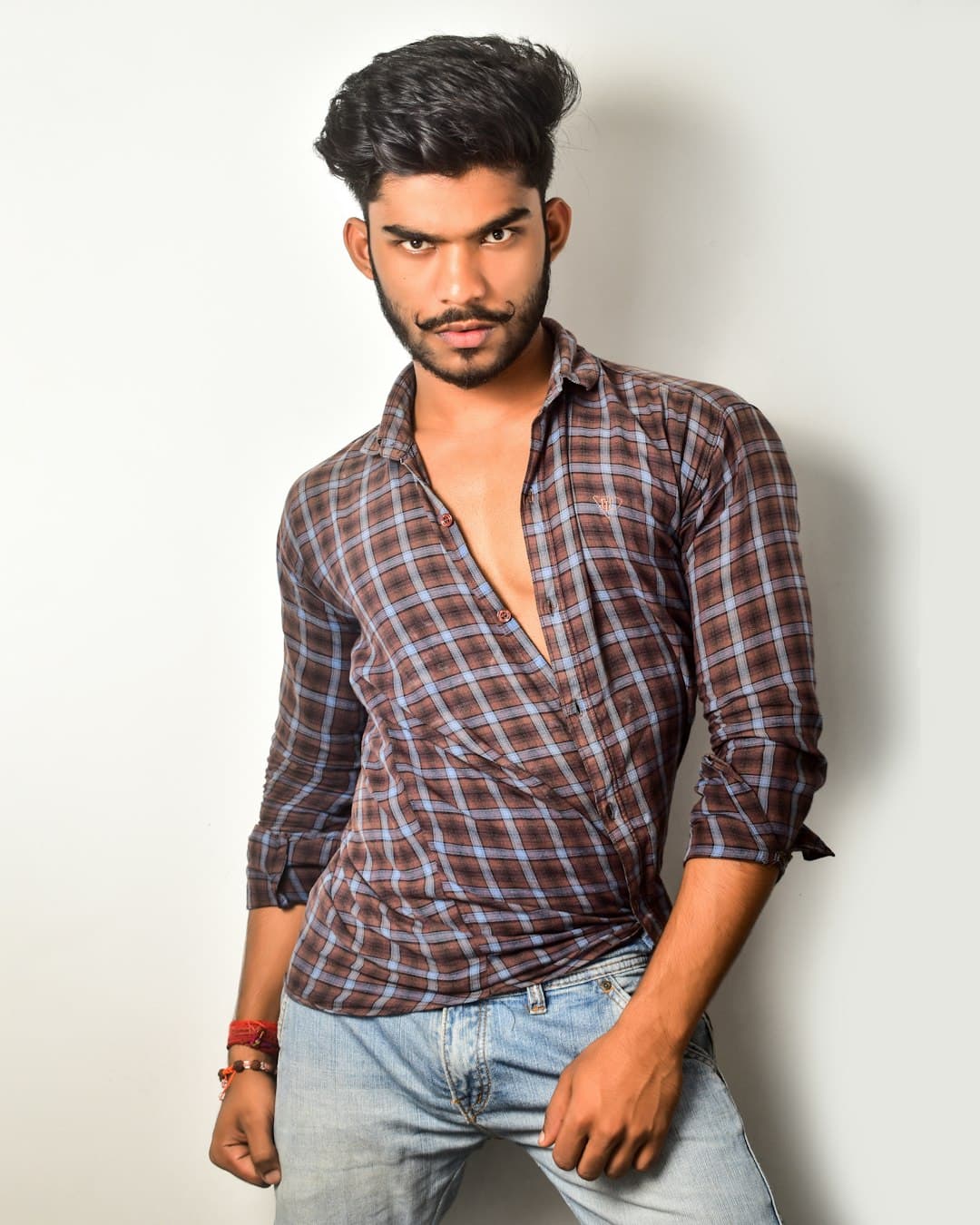 Plaid Flannel Check Shirt