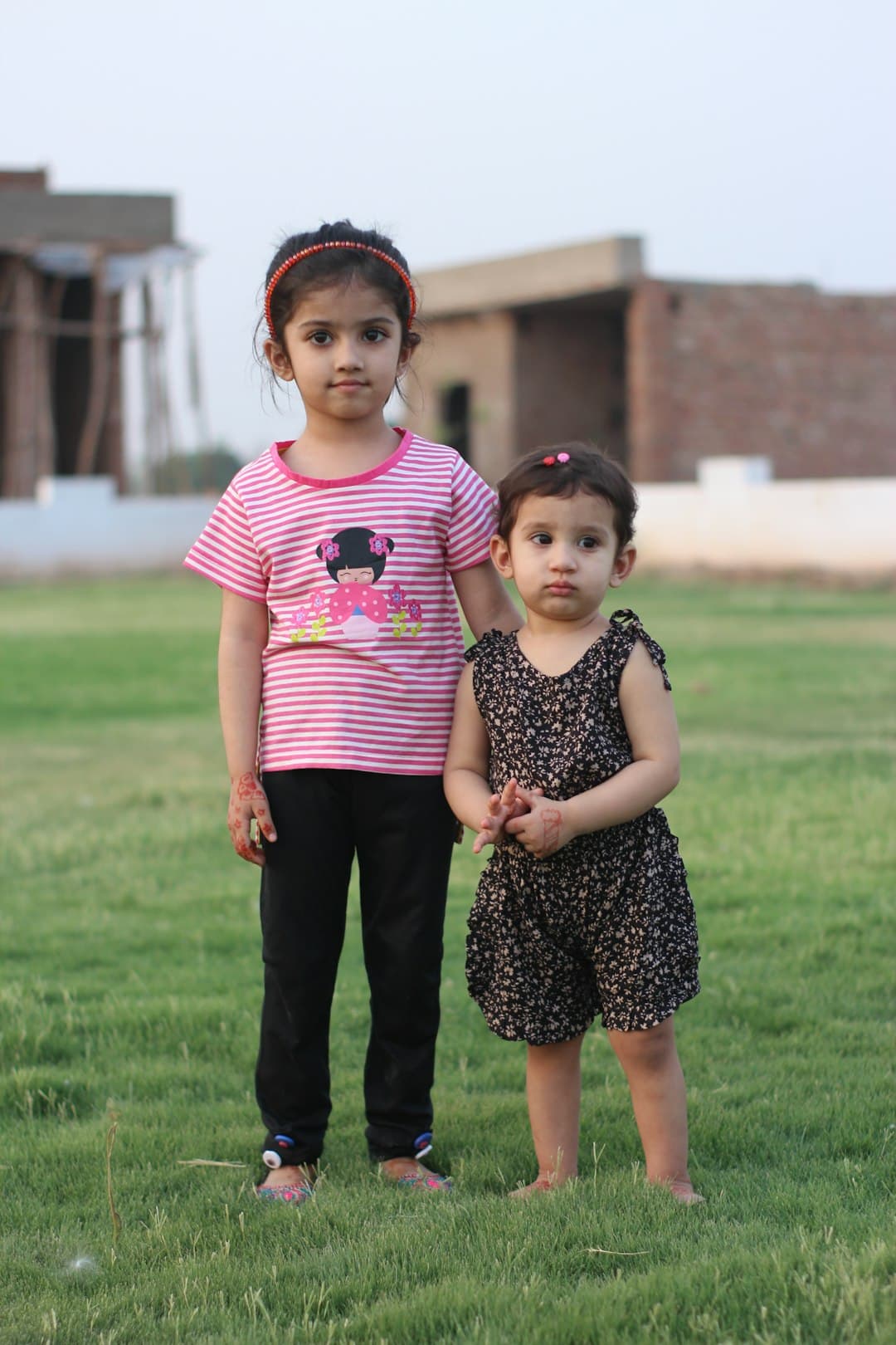 Girls Floral Summer Dress Set