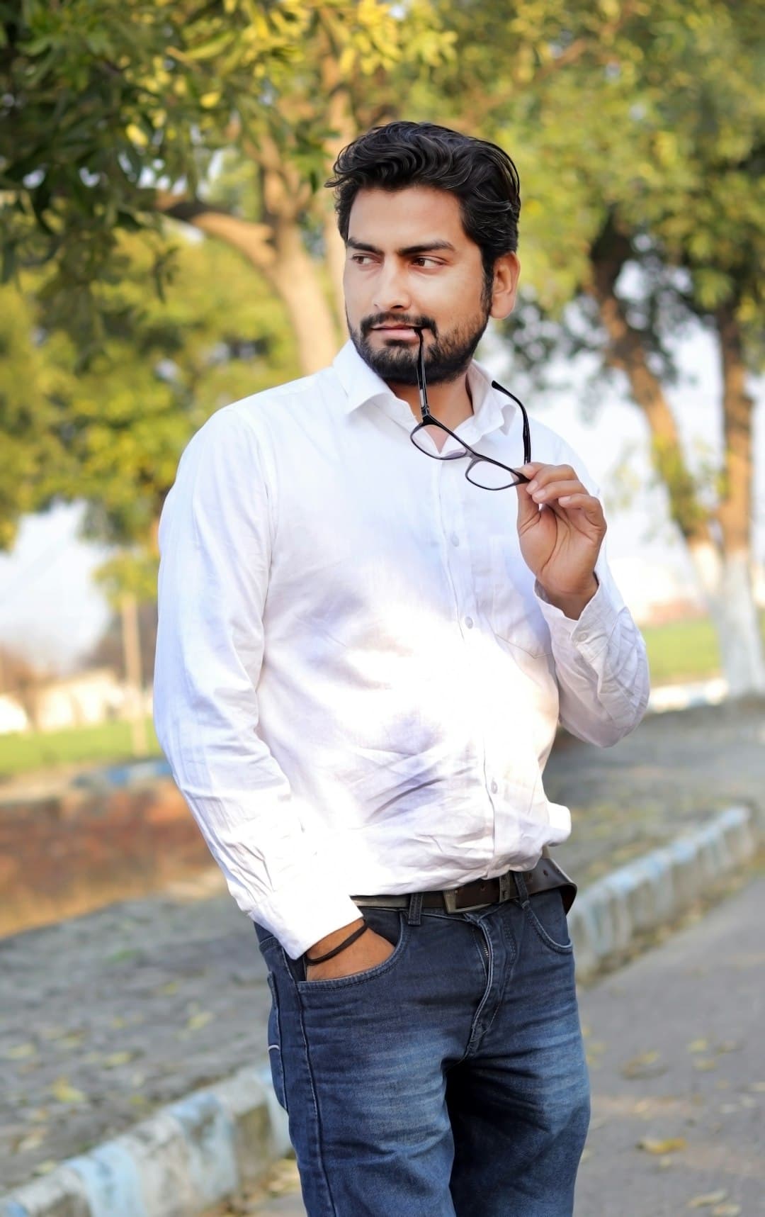 Classic White Formal Shirt