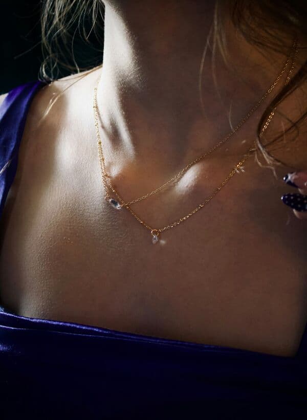 Layered Chain Necklace Set